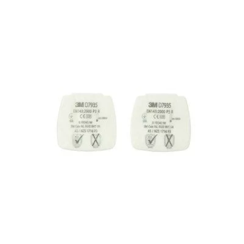 3M D7925 respiratora piederums Daļiņu filtrs 4 gab.