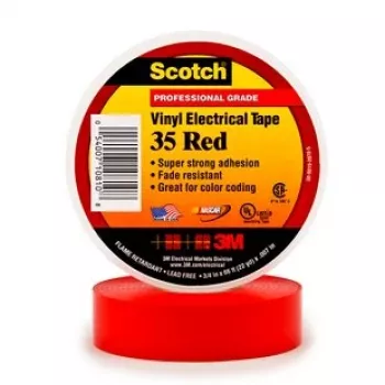 3M 35-RED-3/4, Blisteris, UL, CSA, RoHS 2011/65/EU, 20,1 m, 0,1778 mm