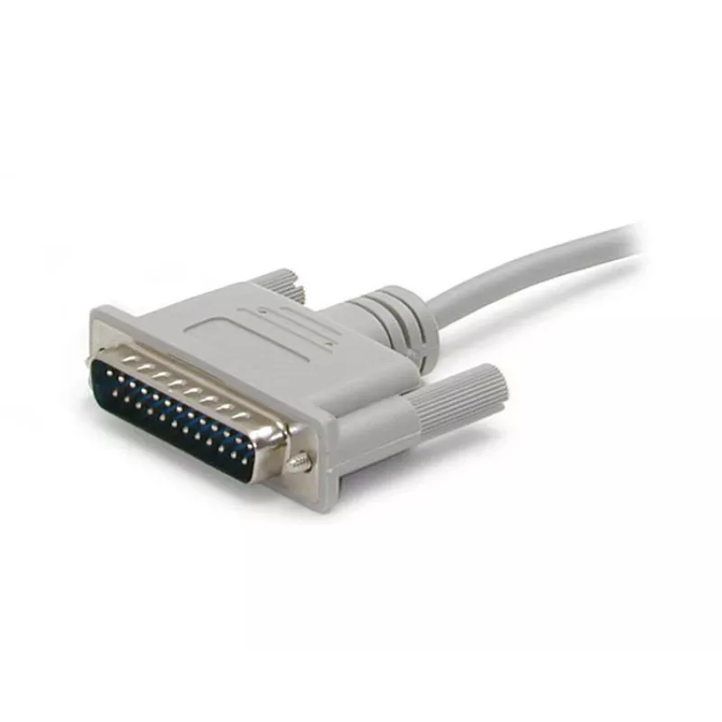 StarTech.com 10 pēdu krusteniski savienots DB9 uz DB25 sērijas nulles modema kabelis — F/M