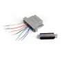 StarTech.com DB25–RJ45 modulārais adapteris – M/F, DB-25, RJ-45, pelēks