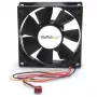 StarTech.com 80x25mm datora korpusa ventilators ar dubulto lodīšu gultni un TX3 savienotāju
