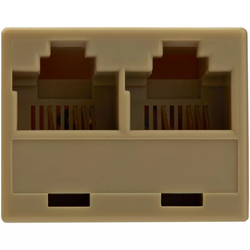 StarTech.com 2 pret 1 RJ45 sadalītāja kabeļa adapteris - F/M, 10/100Base-T(X), Cat5e, pelēks, polivinilhlorīds (PVC), 0,33 m, vīrietis/sieviete