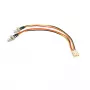 StarTech.com 6in TX3 ventilatora barošanas sadalītāja kabelis, Molex (3 kontaktu), Molex (3 kontaktu), 0,152 m, Vīrišķais, Sievišķais, Jauktas krāsas, Balta