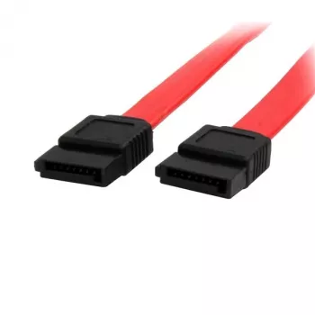 StarTech.com 18 collu SATA Serial ATA kabelis, 0,457 m, SATA III, SATA 7 kontaktu, SATA 7 kontaktu, sarkans, taisns