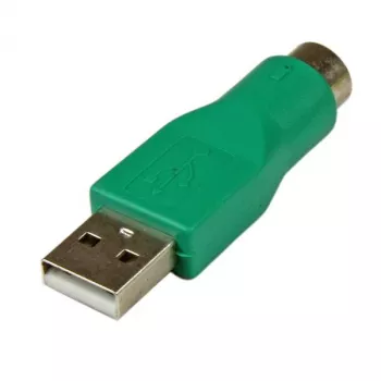 StarTech.com Aizstājēj PS/2 peles uz USB adapteris - vīr./siev., PS/2, USB, zaļš