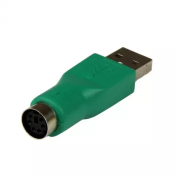 StarTech.com Aizstājēj PS/2 peles uz USB adapteris - vīr./siev., PS/2, USB, zaļš