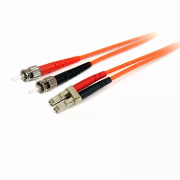 StarTech.com 3 m optiskais šķiedras kabelis - daudzmodu dupleksais 62.5/125 LSZH optiskās šķiedras pārejas vads - LC/ST