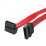 StarTech.com 18 collu SATA uz taisnā leņķa SATA Serial ATA kabelis, 0,457 m, SATA III, SATA 7-pin, SATA 7-pin, sieviešu/sieviešu, sarkans