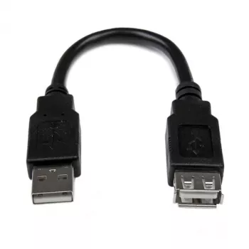StarTech.com 6 collu USB 2.0 pagarinātāja adaptera kabelis A–A, vīr./siev.