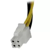 StarTech.com 8in ATX12V 4 Pin P4 CPU Power Extension kabelis - M/F