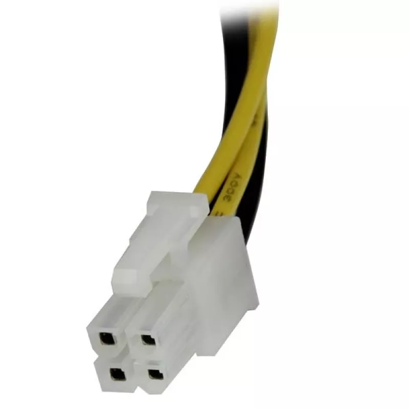 StarTech.com 8in ATX12V 4 Pin P4 CPU Power Extension kabelis - M/F