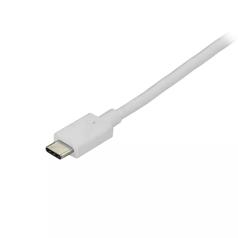 StarTech.com 1,8 m USB-C uz DisplayPort 1.2 kabelis 4K 60Hz - USB-C uz DisplayPort adaptera kabelis HBR2 - USB Type-C DP Alt Mode uz DP monitora video kabelis - darbojas ar Thunderbolt 3 - Balts