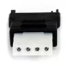 StarTech.com SATA–LP4 strāvas kabeļa adapteris, SATA (15 kontaktu), LP4 (4 kontaktu), melns