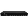 StarTech.com 8 portu 1U plauktā montējams USB PS/2 KVM slēdzis ar OSD