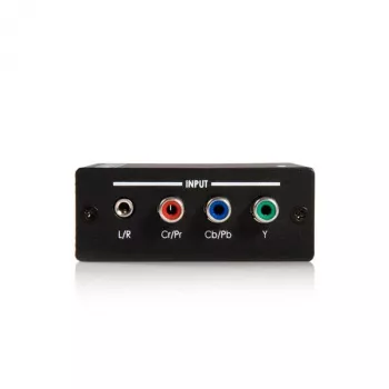 StarTech.com komponentes–HDMI video pārveidotājs ar audio, melns, RoHS, CE, FCC, 1080p, HDMI, 5 V, 80 mm