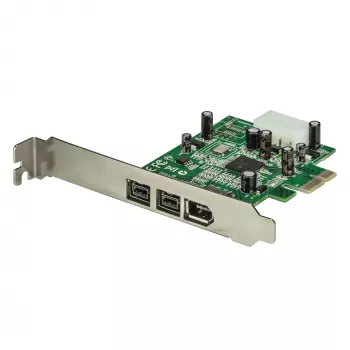 StarTech.com 3 portu 2b 1a 1394 PCI Express FireWire kartes adapteris