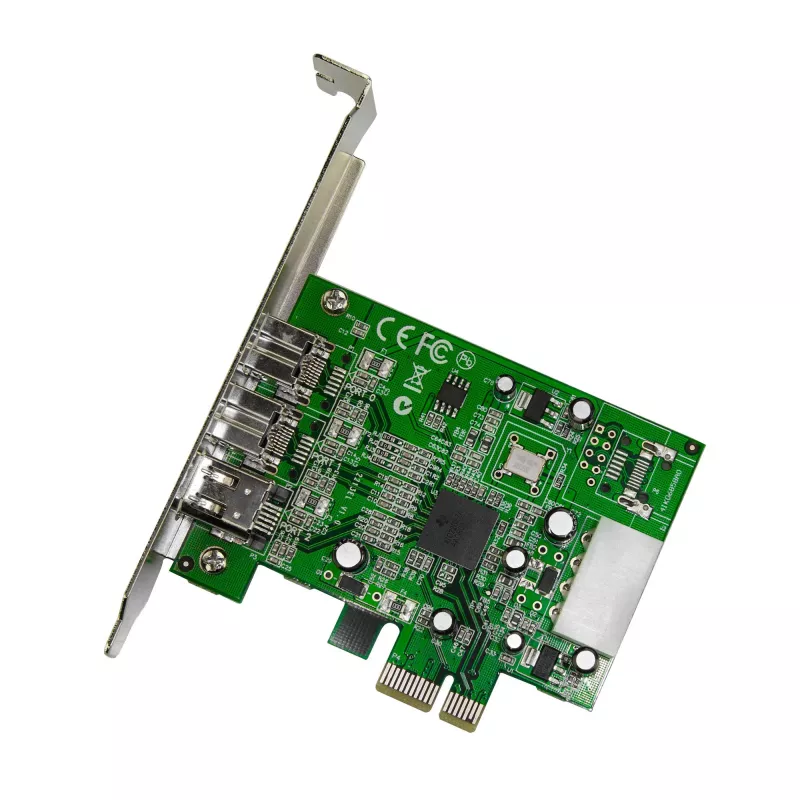 StarTech.com 3 portu 2b 1a 1394 PCI Express FireWire kartes adapteris