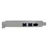 StarTech.com 3 portu 2b 1a 1394 PCI Express FireWire kartes adapteris