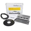 StarTech.com 4 portu USB–RS232 seriālais DB9 adaptera centrmezgls, USB, seriālais, sudraba krāsā, plastmasa, CE, FCC, RoHS, 1 W