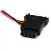 StarTech.com SATA uz LP4 strāvas kabeļa adapteris ar 2 papildu LP4