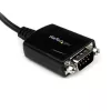 StarTech.com 6 pēdas (1,8 m) 1 porta profesionālais USB–seriālā adaptera kabelis ar COM saglabāšanu, USB–RS232 adapteris — TAA