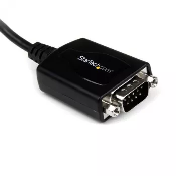StarTech.com 6 pēdas (1,8 m) 1 porta profesionālais USB–seriālā adaptera kabelis ar COM saglabāšanu, USB–RS232 adapteris — TAA