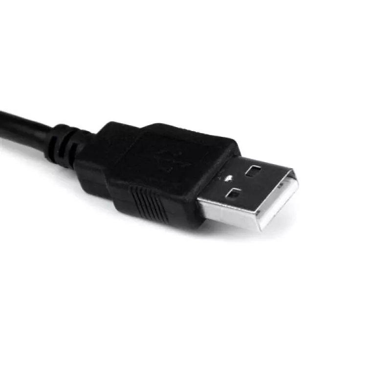 StarTech.com 6 pēdas (1,8 m) 1 porta profesionālais USB–seriālā adaptera kabelis ar COM saglabāšanu, USB–RS232 adapteris — TAA