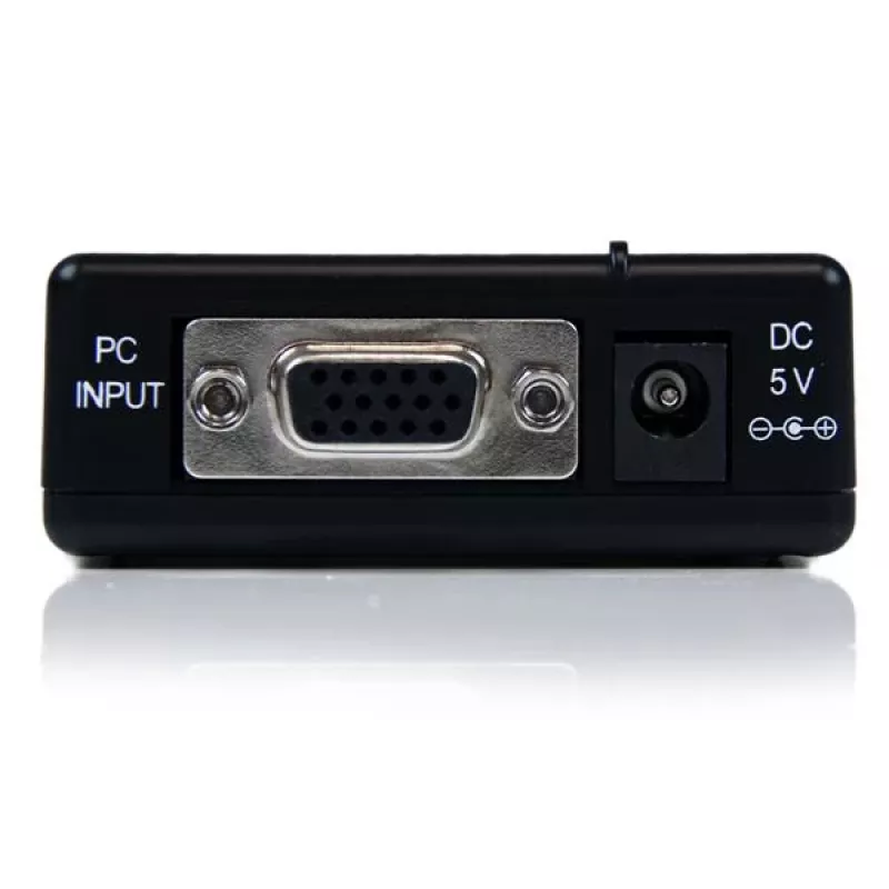 StarTech.com Augstas izšķirtspējas VGA uz Composite (RCA) vai S-Video pārveidotājs - PC uz TV