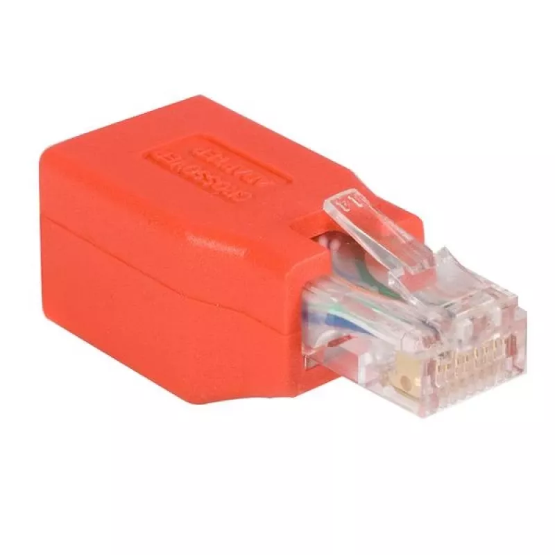 StarTech.com Gigabit Cat 6 Crossover Ethernet Adapter, RJ-45, RJ-45, Sarkans
