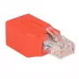 StarTech.com Gigabit Cat 6 Crossover Ethernet Adapter, RJ-45, RJ-45, Sarkans
