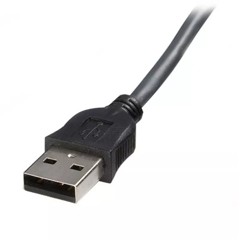 StarTech.com 6 pēdu īpaši plāns USB VGA 2-in-1 KVM kabelis, 1,8 m, melns, VGA, USB A + VGA, vīrišķais/vīrišķais, 189 g