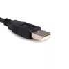 StarTech.com 10 pēdu USB–paralēlo printeru adapteris – M/M, melns, Centronics, USB Type-A, 30,5 m, vīrišķais/vīrišķais, CE, RoHS