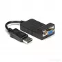 StarTech.com DisplayPort–VGA adapteris – aktīvs DP–VGA pārveidotājs – 1080p video – izturīgs – DP/DP++ avota–VGA monitora kabeļa adaptera spraudnis – DP 1.2 uz VGA – fiksējošs DP savienotājs