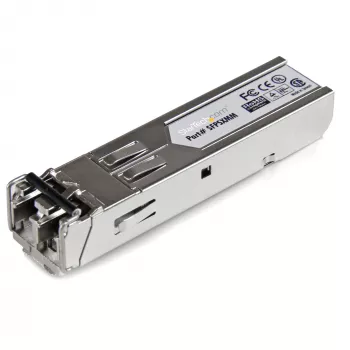 StarTech.com MSA Nekodēts SFP modulis - 1000BASE-SX - 1GbE daudzmodu šķiedras (MMF) optiskais raiduztvērējs - 1GE Gigabit Ethernet SFP - LC 550m - 850nm - DDM