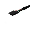 StarTech.com 1 pēdas paneļa montāžas USB kabelis - USB A uz mātesplates galvenes kabelis F/F