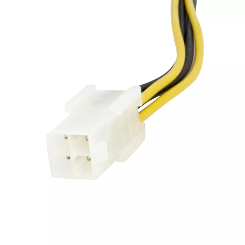 StarTech.com 6in. 4 kontaktu uz 8 kontaktu EPS strāvas adapteris ar LP4 – F/M