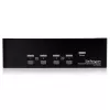 StarTech.com 4 portu divu DVI USB KVM slēdzis ar audio un USB 2.0 centrmezglu