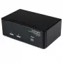 StarTech.com 2 pieslēgvietu dubultā DVI USB KVM slēdzis ar audio un USB 2.0 centrmezglu