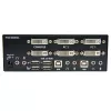 StarTech.com 2 pieslēgvietu dubultā DVI USB KVM slēdzis ar audio un USB 2.0 centrmezglu