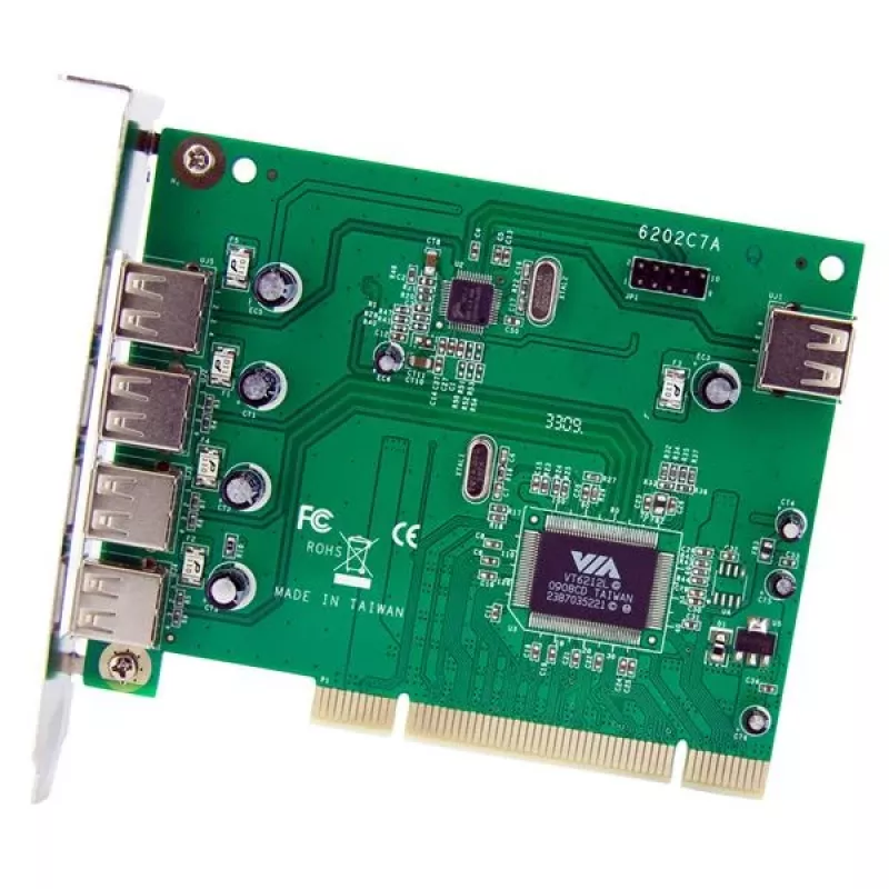 StarTech.com PCIUSB7 7-Port PCI USB Adapter Card