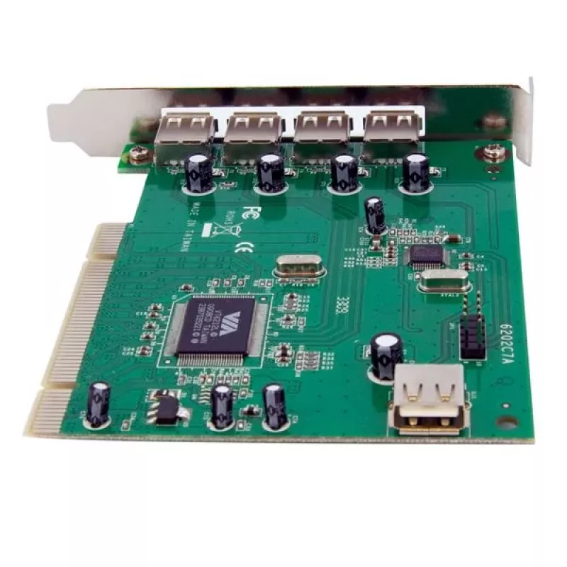 StarTech.com PCIUSB7 7-Port PCI USB Adapter Card