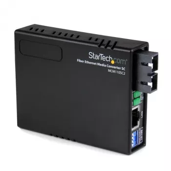 StarTech.com 10/100 vairāku režīmu optiskās šķiedras Ethernet multivides pārveidotājs SC 2 km
