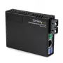 StarTech.com 10/100 vairāku režīmu optiskās šķiedras Ethernet multivides pārveidotājs SC 2 km