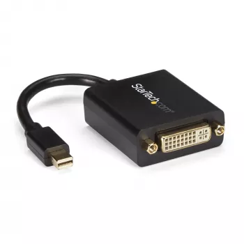 StarTech.com Mini DisplayPort uz DVI adapteris - Mini DP uz DVI-D pārveidotājs - 1080p video - VESA sertificēts - mDP vai Thunderbolt 1/2 Mac/PC uz DVI monitoru - mDP 1.2 uz DVI vienas saites pārveidotājkabelis
