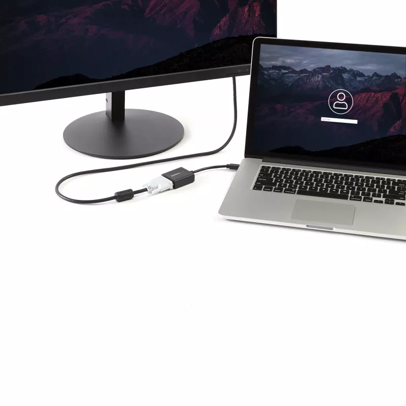 StarTech.com Mini DisplayPort uz DVI adapteris - Mini DP uz DVI-D pārveidotājs - 1080p video - VESA sertificēts - mDP vai Thunderbolt 1/2 Mac/PC uz DVI monitoru - mDP 1.2 uz DVI vienas saites pārveidotājkabelis
