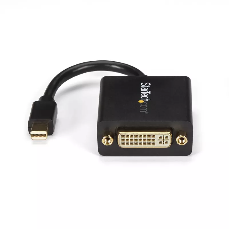 StarTech.com Mini DisplayPort uz DVI adapteris - Mini DP uz DVI-D pārveidotājs - 1080p video - VESA sertificēts - mDP vai Thunderbolt 1/2 Mac/PC uz DVI monitoru - mDP 1.2 uz DVI vienas saites pārveidotājkabelis