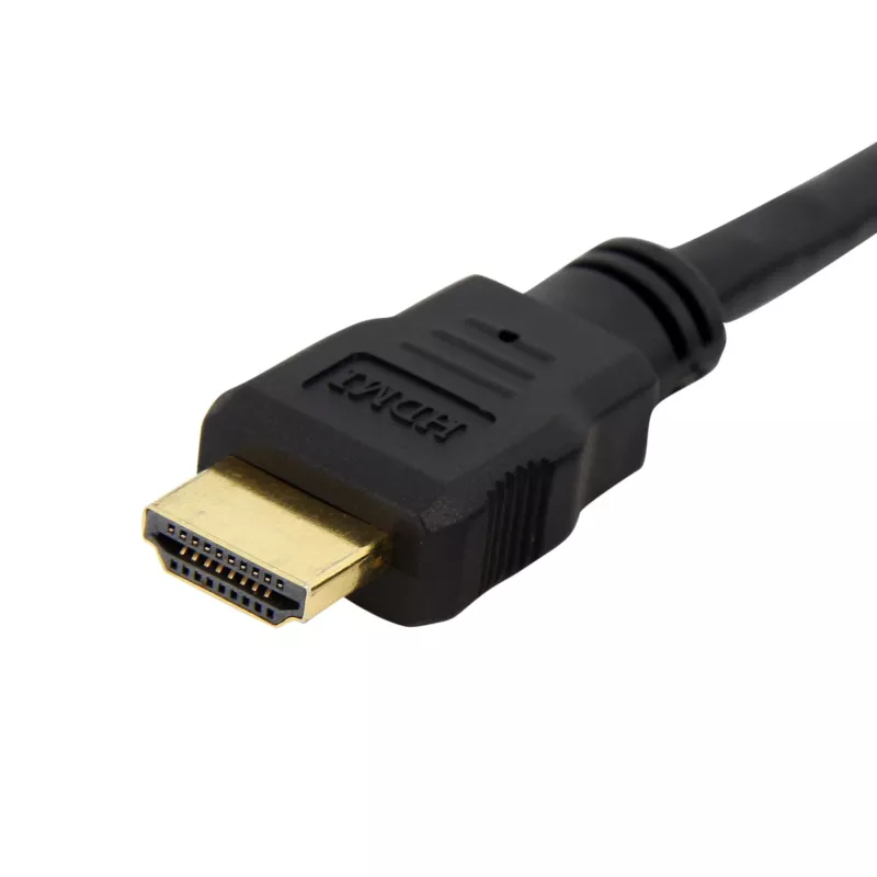 StarTech.com 0,9 m HDMI siev. uz vīr. adapteris, 4K ātrgaitas paneļa montāžas HDMI kabelis, 4K 30Hz UHD HDMI, 10,2 Gbps joslas platums, 4K HDMI siev. uz HDMI vīr., HDMI paneļa montāžas savienotāja kabelis