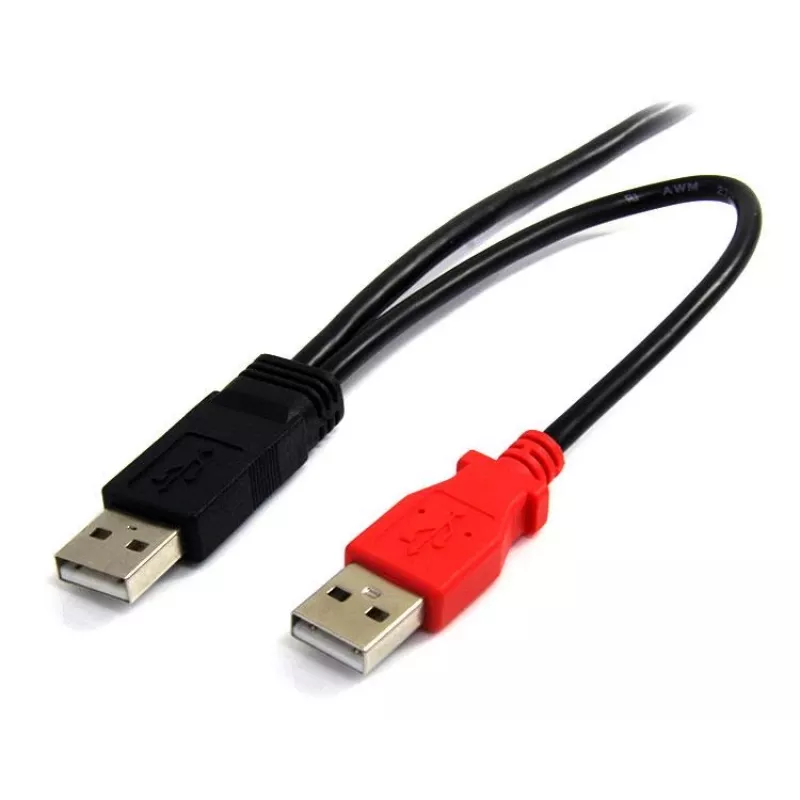 StarTech.com 6 ft USB Y kabelis ārējam cietajam diskam - USB A uz mini B