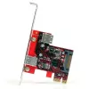 StarTech.com 2 portu PCI Express SuperSpeed USB 3.0 karte ar UASP atbalstu - 1 iekšējais, 1 ārējais