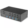 StarTech.com 4 portu HDMI KVM slēdzis - 4K 30Hz - dubultdisplejs
